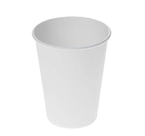 Стакан бумажный 1сл 350 (420) мл d=90мм для горячего белый (50 шт.)
