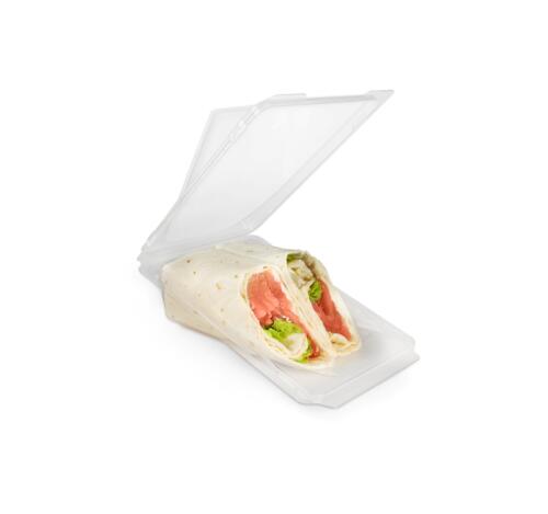 Контейнер под 2 ролла 160х115х48мм, прозрачная (400 шт.)