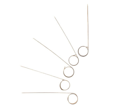 Пика бамбуковая для канапе Завиток 12 см черный Tambien ECO 100шт/упак