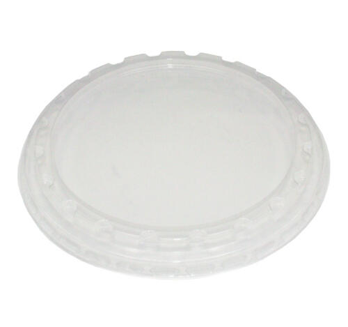 Крышка PP М-132 низкая (М1) d=132мм h=12мм, прозрачная