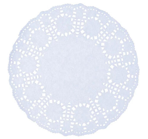 Салфетка бумажная ажурная d=12см 250шт/упак