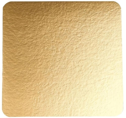 Подложка картонная квадратная 300х300мм золото 0,8мм (100 шт.)