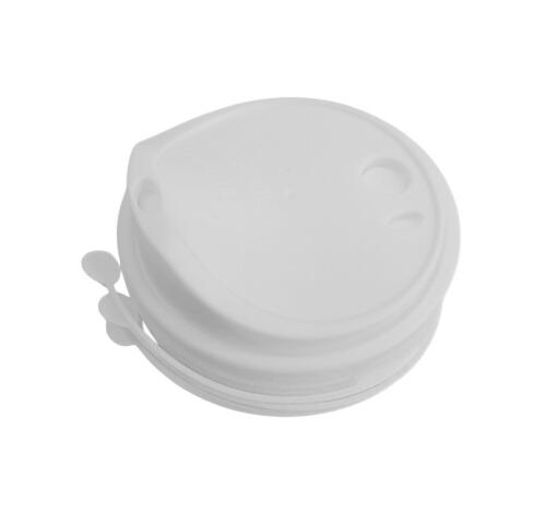 Крышка PP со съемным питейником d=80мм, белая ФлипТоп (50 шт.)