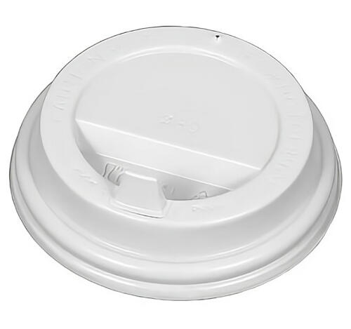 Крышка PP с клапаном d=90мм, белая матовая