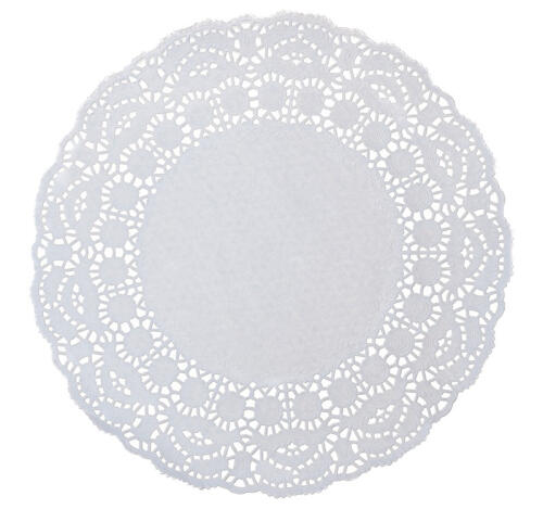 Салфетка бумажная ажурная d=30см 250шт/упак