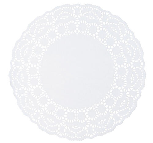 Салфетка бумажная ажурная d=28см 100шт/упак