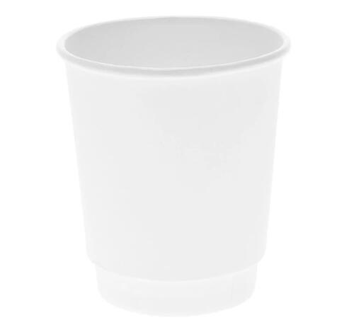 Стакан бумажный 2сл 250 (280) мл d=80мм для горячего белый (20 шт.)