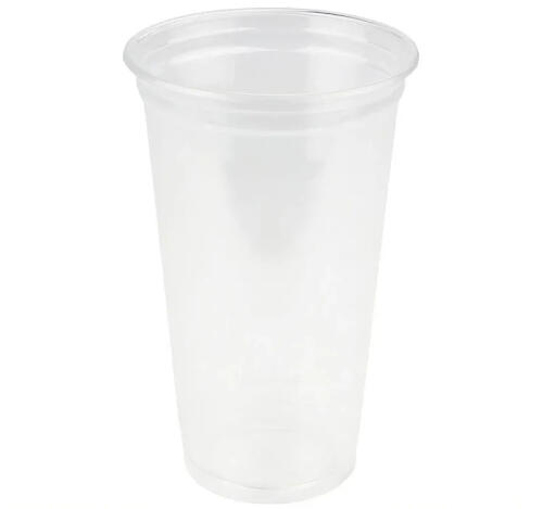 Стакан Шейк 500мл d-96мм прозрачный пивной PET ЮФ (25 шт.)