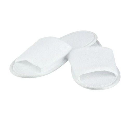 Тапочки Стандарт Махра, синтетика, Открытый комбинированный мыс Эва 3 мм 150 пар/упак