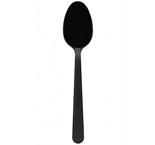 Ложка столовая пластиковая 18см, черная (премиум) (1000 шт.)