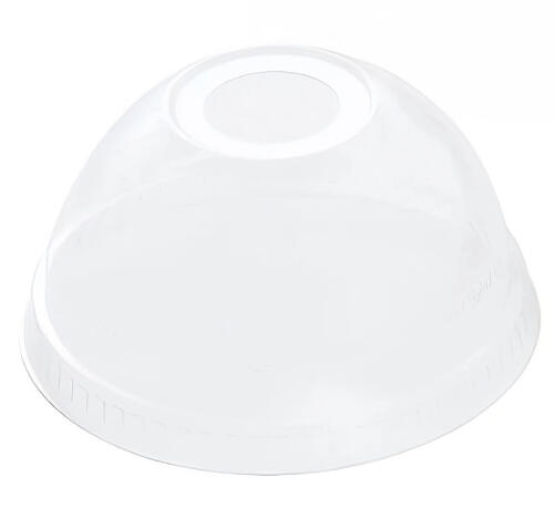 Крышка Шейк 200/300/400/500мл, d-95мм, купольная с отверстием для стакана УЮ