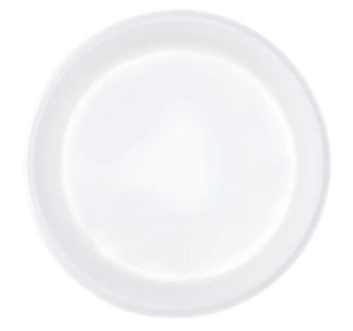Тарелка d=220мм пластиковая п/п белая Tambien СПГ (100 шт.)