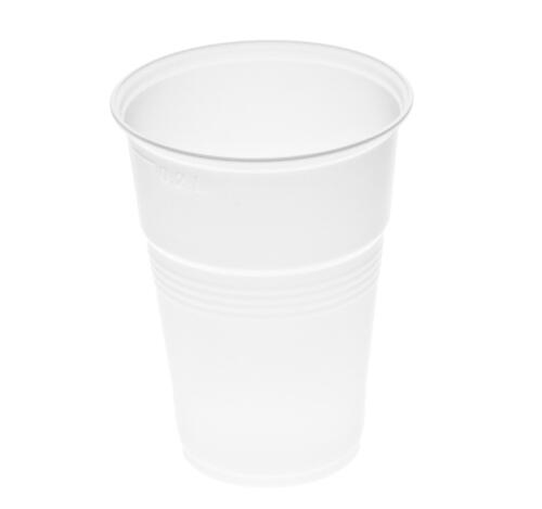 Стакан 200мл белый п/п (100 шт.)