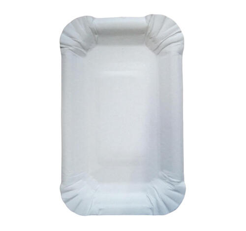 Тарелка 110 x 170 мм белая мелованная (2400 шт.)