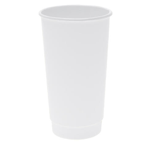Стакан бумажный 2сл 500 (650) мл d=90мм для горячего белый (15 шт.)