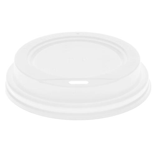 Крышка ПС с боковым отверстием d=90мм, белая (100 шт.)