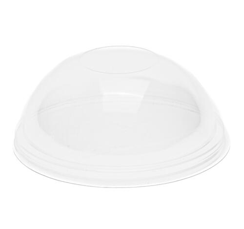 Крышка d-95мм, купольная без отверстия высокая для стакана/креманки СП (50 шт.)