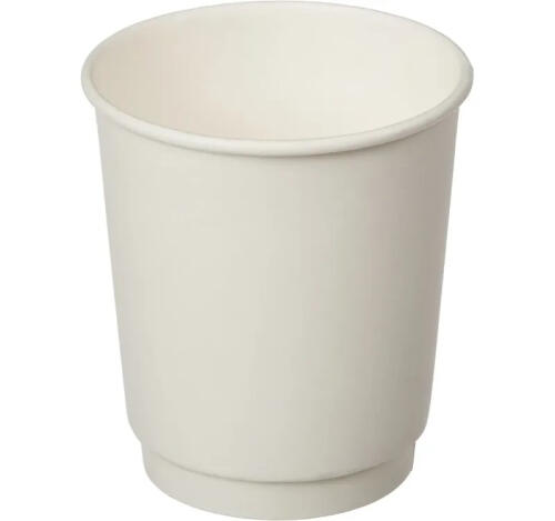 Стакан бумажный 2сл 250 (273) мл d=80мм для горячего белый