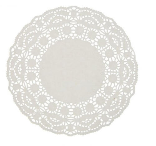 Салфетка бумажная ажурная d=20см 250шт/упак