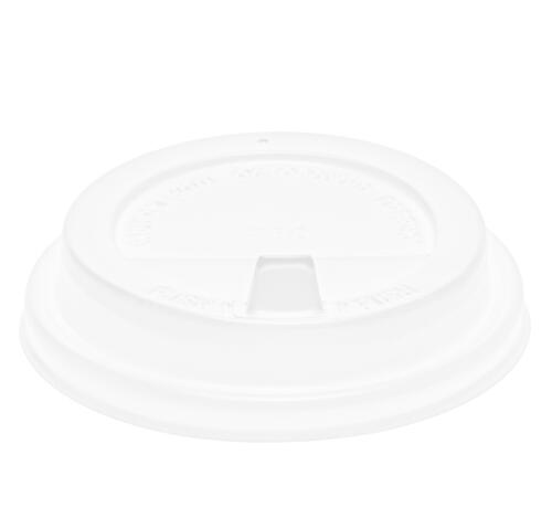 Крышка ПС с клапаном d=80мм, белая (100 шт.)