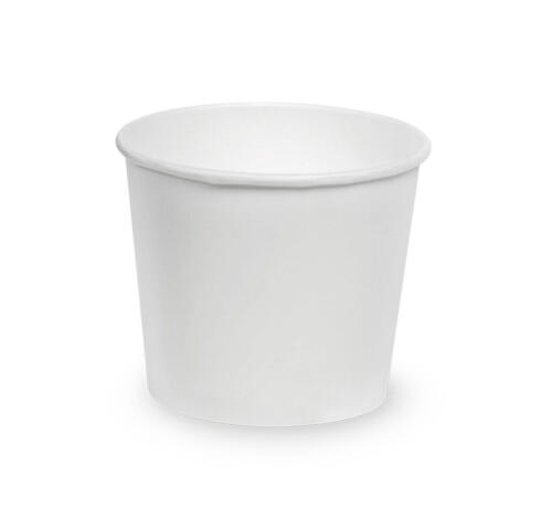 Контейнер бумажный OSQ Round Bowl 500мл d=100мм h=95мм, белый (450 шт.)