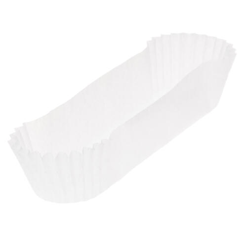Розетка бумажная овал 35х136мм, h=27мм, белая (1000 шт.)