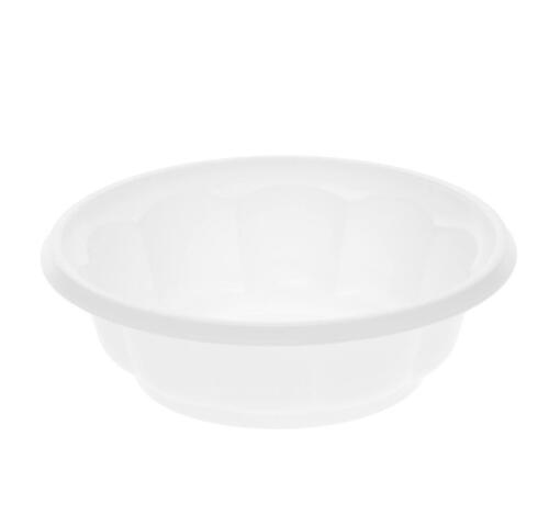Тарелка (креманка) глубокая Ромашка d=115мм 250мл п/с, белая (3000 шт.)