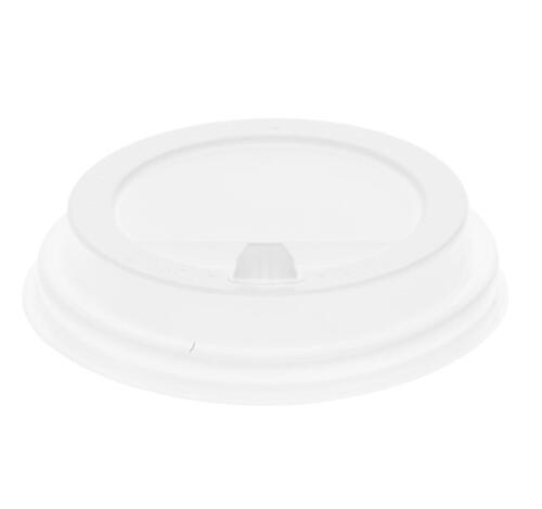 Крышка PP с клапаном d=90мм, белая (100 шт.)