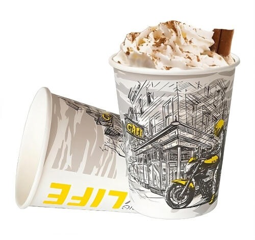 Стакан бумажный 2сл 250 (273) мл d=80мм Big City LifeThermoCup (20 шт.)