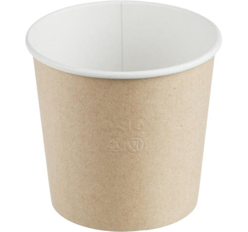 Контейнер бумажный OSQ Round Bowl 700мл d=90мм h=116мм, крафт (525 шт.)